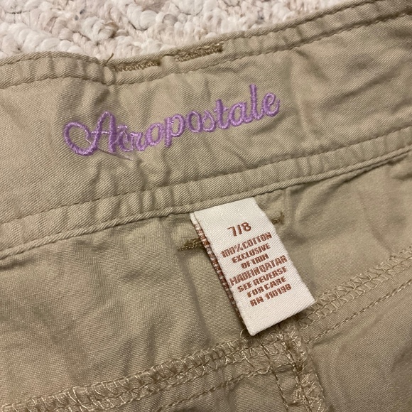☀️ Aeropostale khaki pants - size 7/8 - Picture 11 of 11